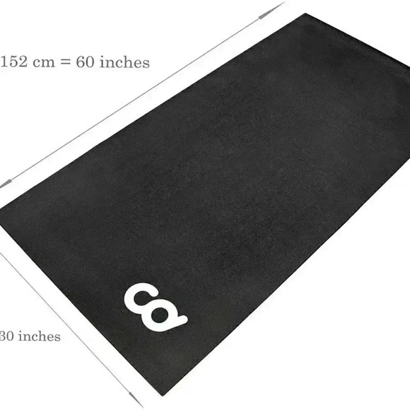 CyclingDeal Bike Mat 30" x 60" Soft - Picture 2 of 5